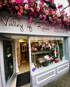 Valley of Roses Window Display 