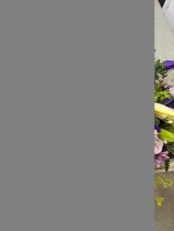 Grave Wreath (colour on request, seasonal flowers)